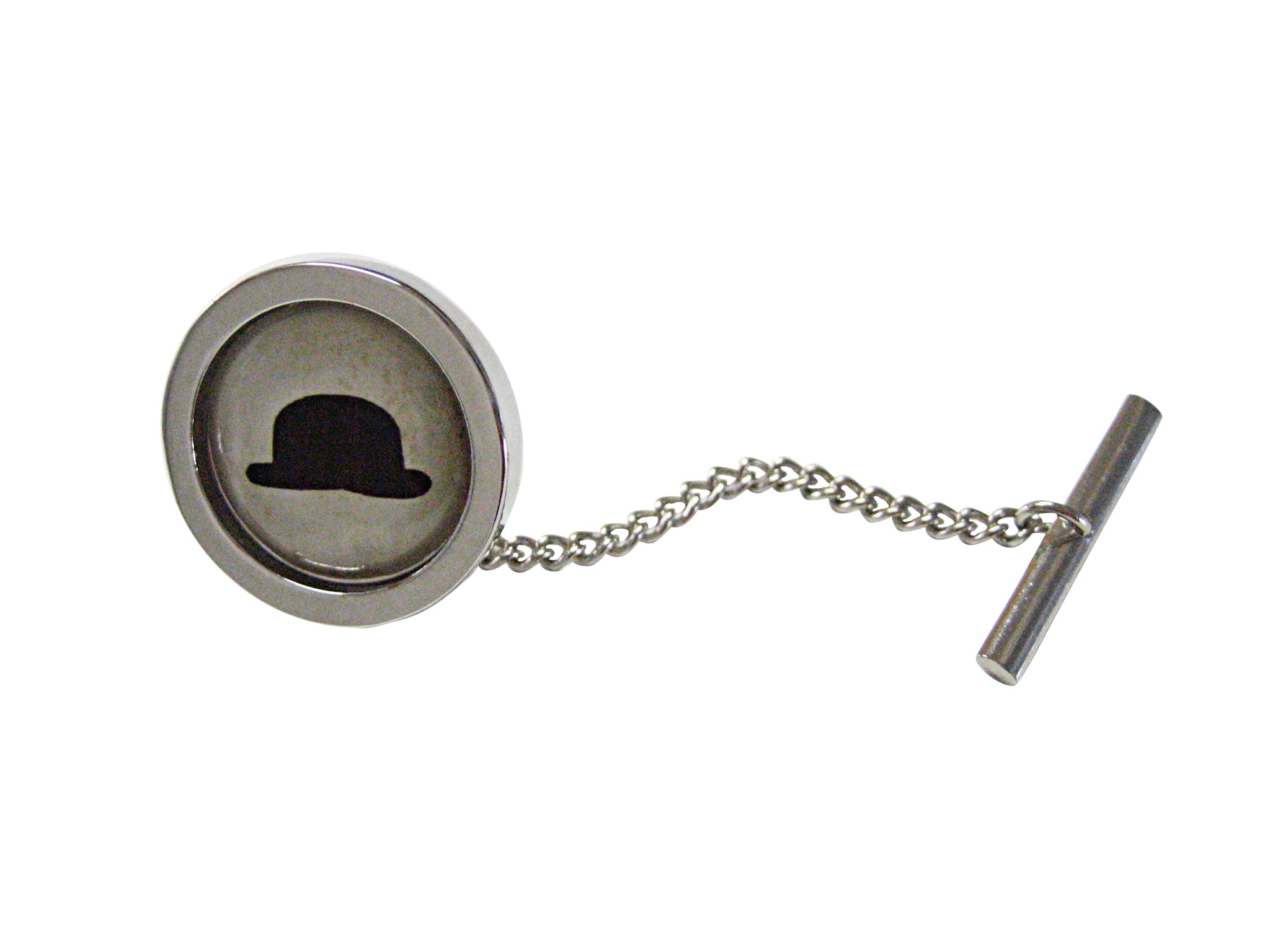 Circular Round Hat Design Tie Tack