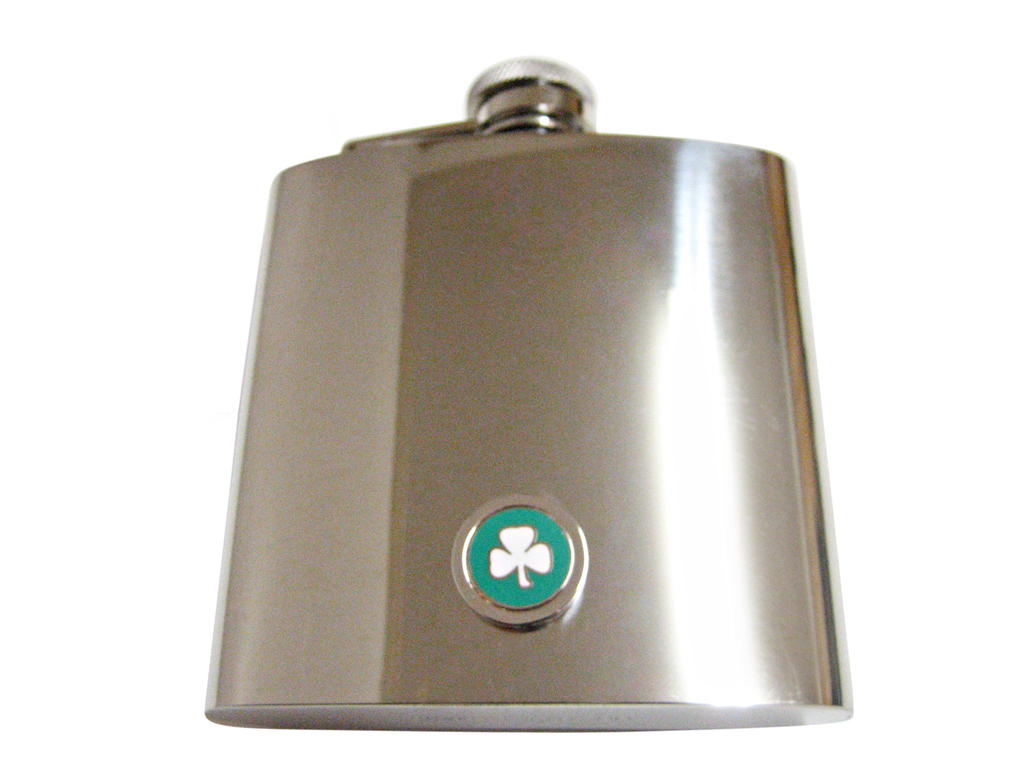 Clover 6 Oz. Stainless Steel Flask