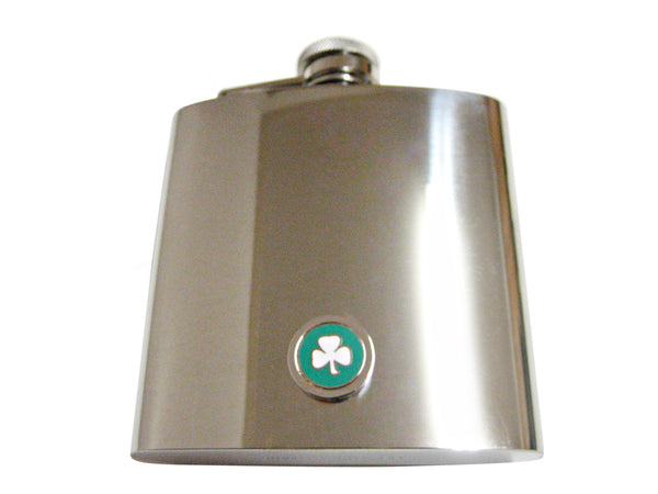 Clover 6 Oz. Stainless Steel Flask