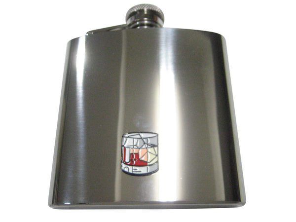 Cocktail Drink On The Rocks 6oz Flask