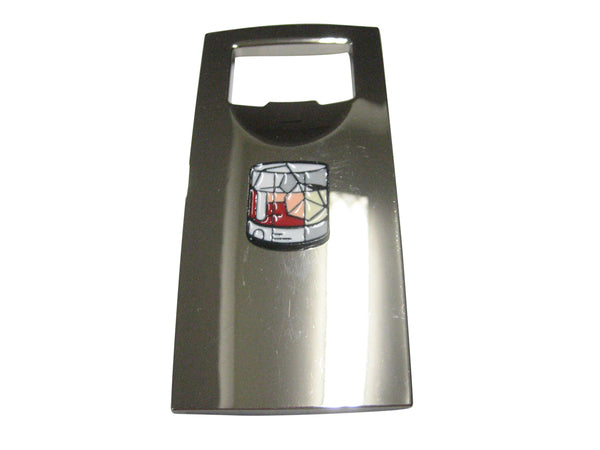 Cocktail Drink On The Rocks Bottle Opener