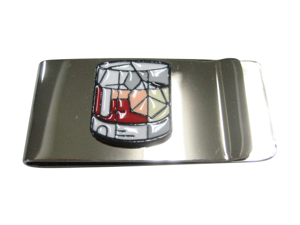 Cocktail Drink On The Rocks Money Clip