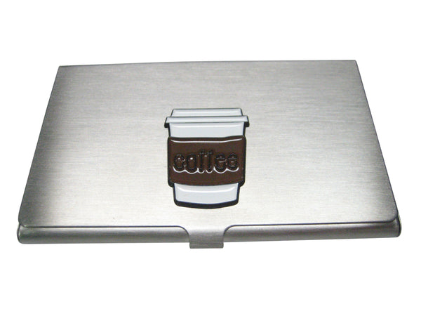 Coffee Cup Business Card Holder