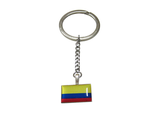 Colombia Flag Pendant Keychain