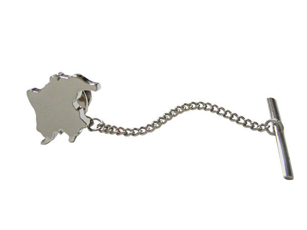 Colombia Map Shape Tie Tack