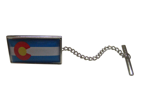 Colorado Flag Design Tie Tack