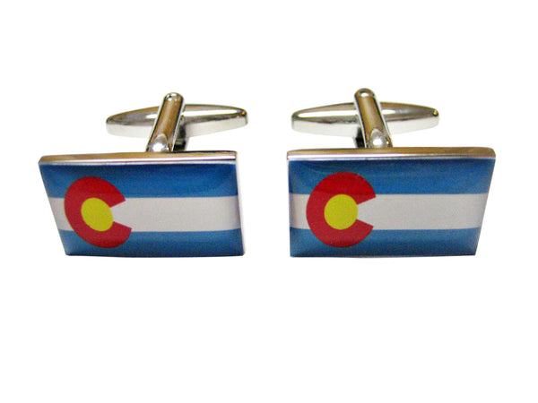 Colorado State Flag Cufflinks
