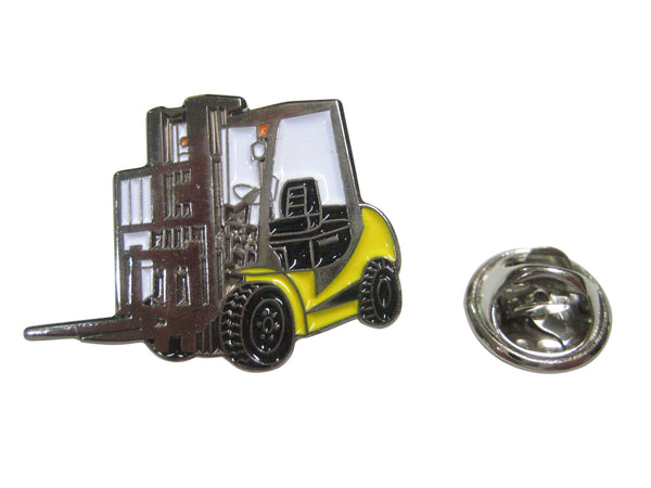 Colored Flat Industrial Warehouse Forklift Lapel Pin
