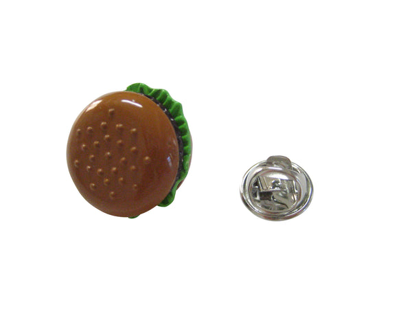 Colored Hamburger Lapel Pin