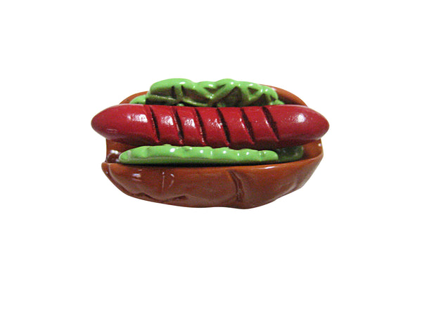 Colored Hot Dog Magnet