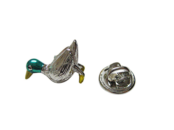 Colored Mallard Duck Lapel Pin