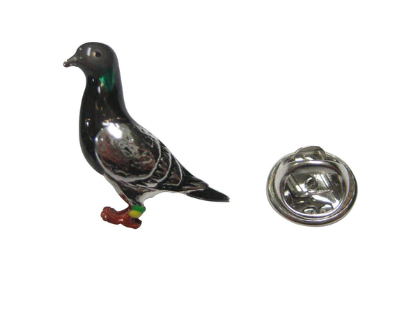 Colored Pigeon Bird Lapel Pin