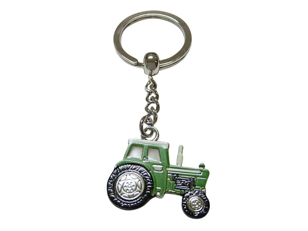 Colored Tractor Keychain