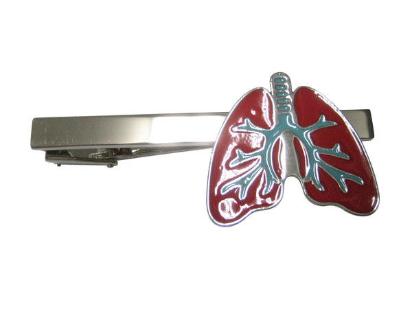 Colorful Anatomical Medical Pulmonary Lung Tie Clip