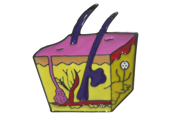 Colorful Anatomical Skin Cell Adjustable Size Fashion Ring