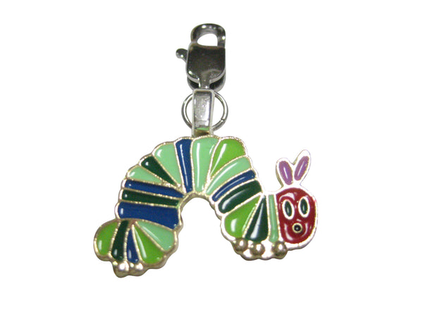 Colorful Caterpillar Bug Insect Pendant Zipper Pull Charm