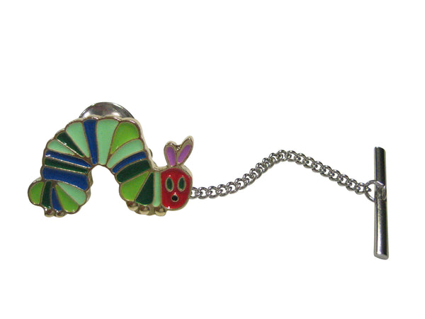 Colorful Caterpillar Bug Insect Tie Tack