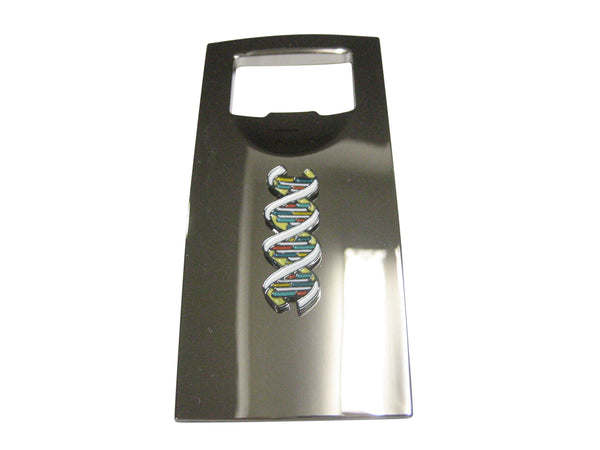 Colorful DNA Deoxyribonucleic Acid Molecule Bottle Opener