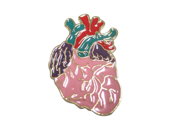Colorful Flat Anatomical Heart Magnet