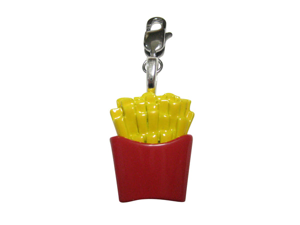 Colorful French Fries Pendant Zipper Pull Charm