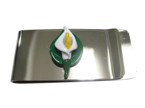 Colorful Lily Flower Money Clip