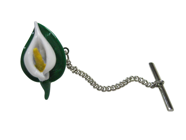 Colorful Lily Flower Tie Tack