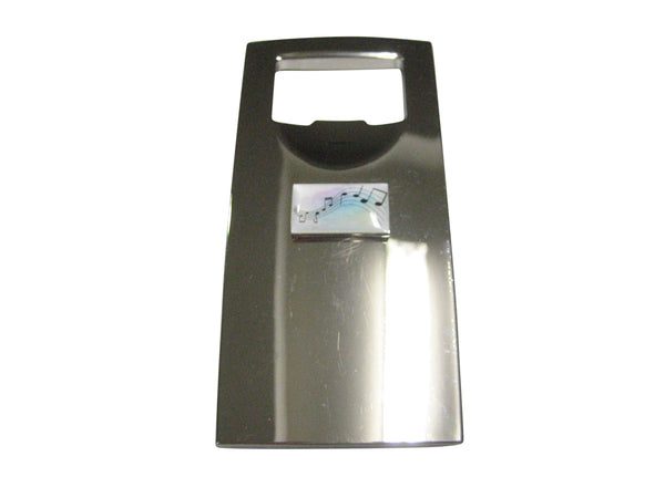 Colorful Music Notes Bottle Opener