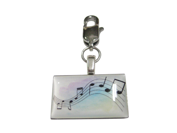 Colorful Music Notes Pendant Zipper Pull Charm