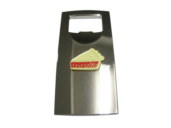 Colorful Pastry Chef Bakery Sliced Fruit Pie Bottle Opener
