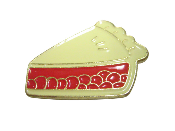 Colorful Pastry Chef Bakery Sliced Fruit Pie Magnet