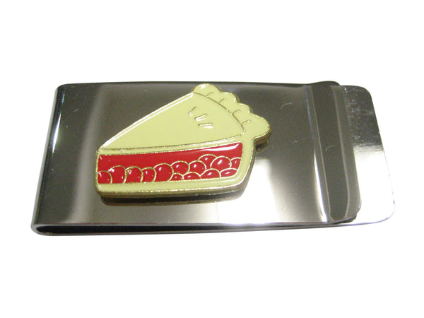 Colorful Pastry Chef Bakery Sliced Fruit Pie Money Clip
