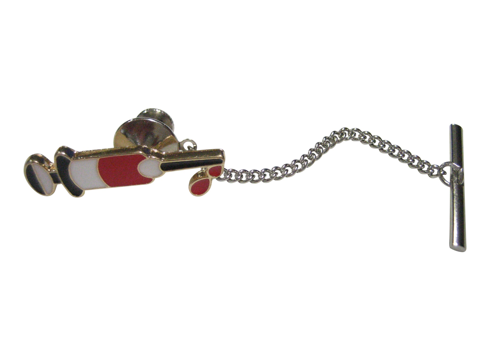 Colorful Phlebotomist Hypodermic Syringe Needle Tie Tack