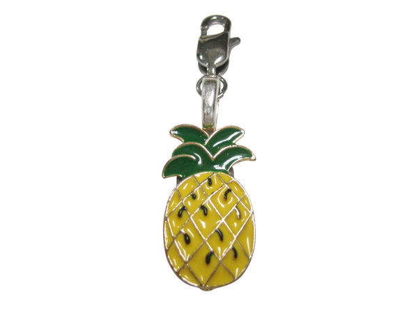 Colorful Pineapple Fruit Pendant Zipper Pull Charm