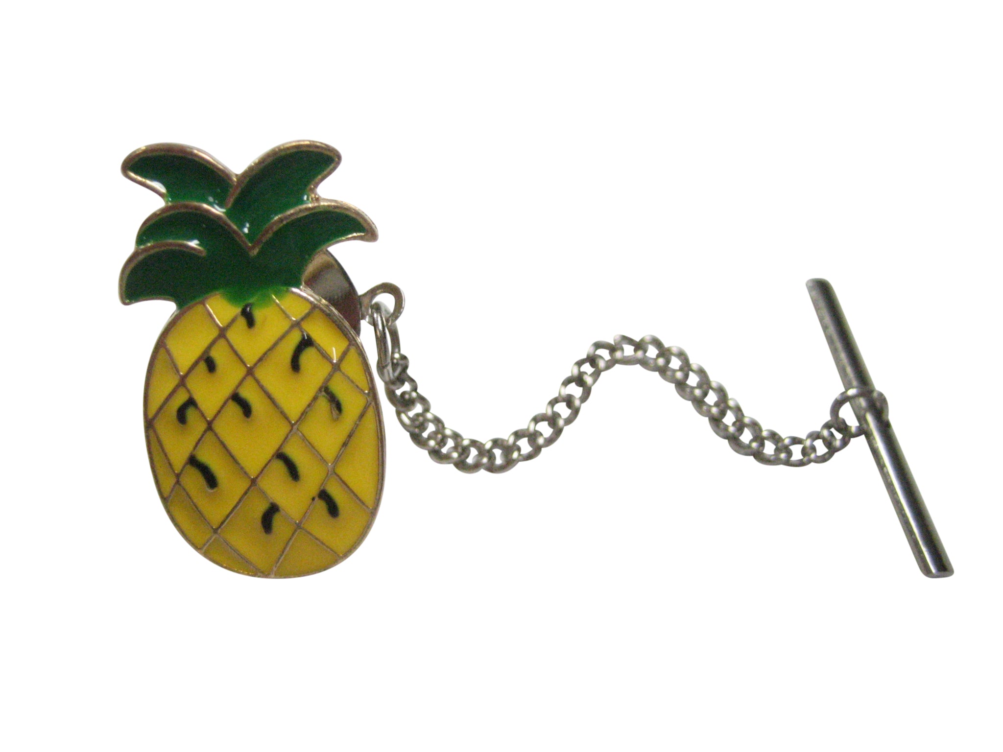 Colorful Pineapple Fruit Tie Tack
