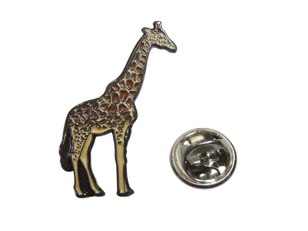 Colorful Safari Giraffe Animal Lapel Pin