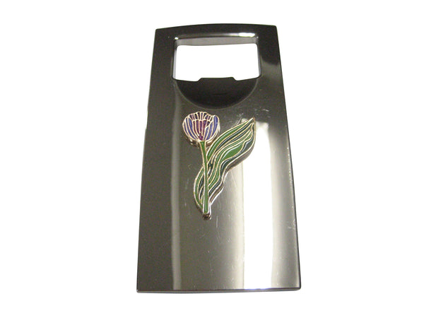 Colorful Tulip Flower Bottle Opener