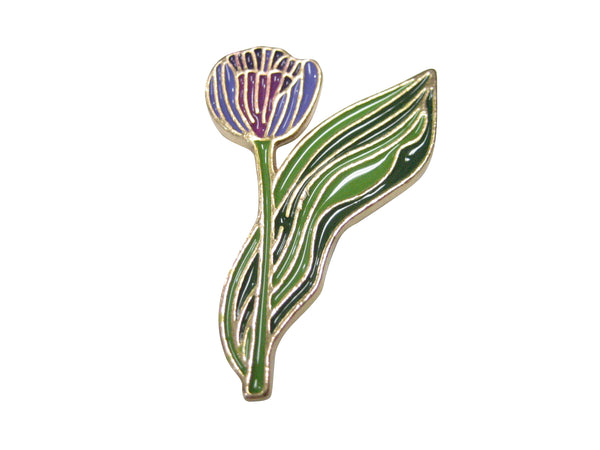Colorful Tulip Flower Magnet