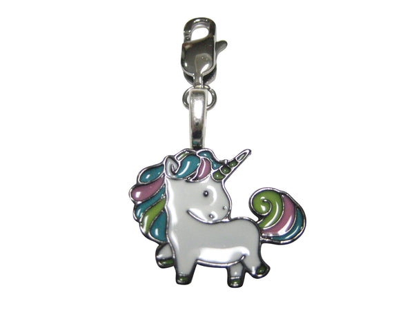 Colorful Unicorn Pendant Zipper Pull Charm