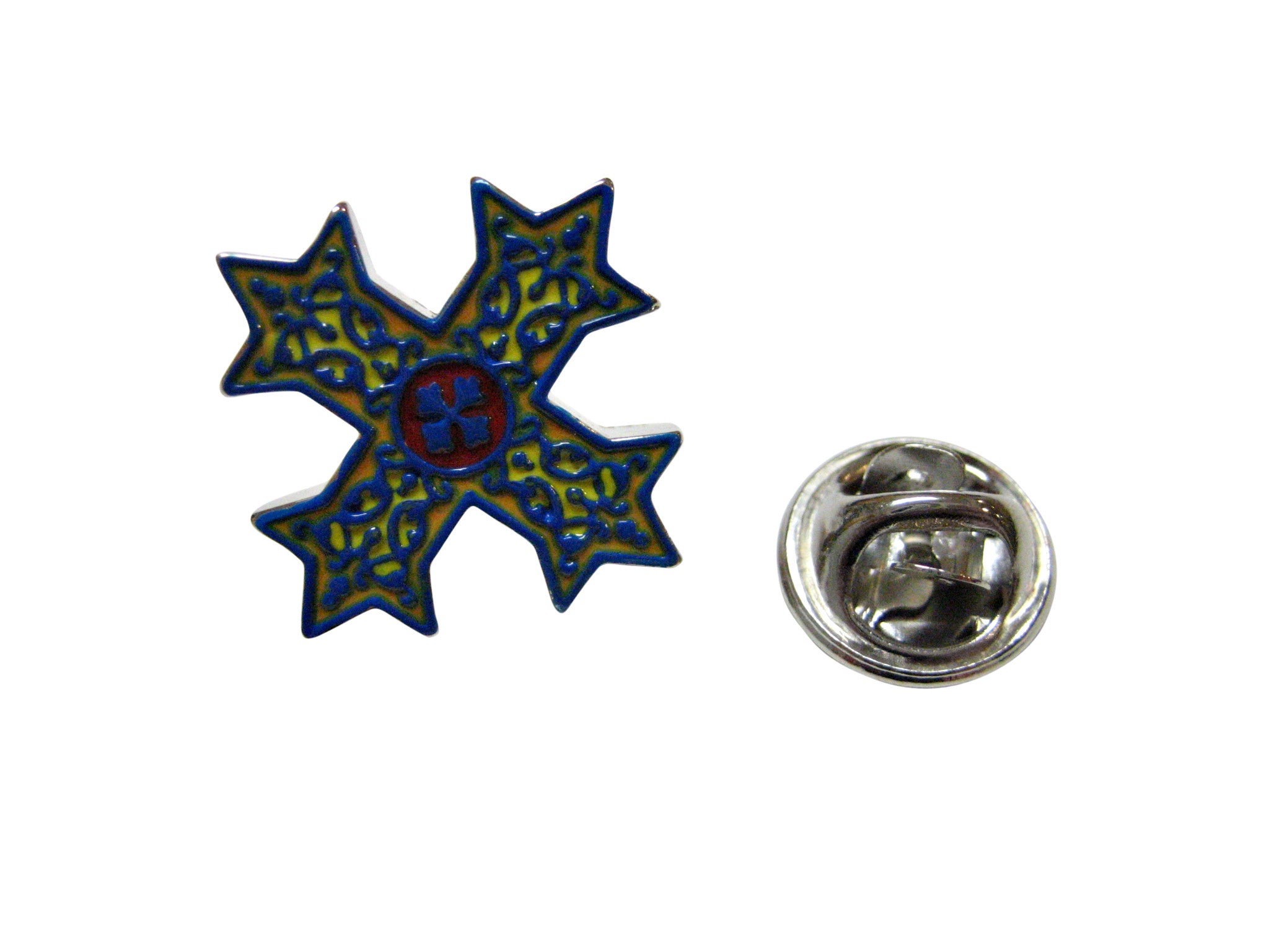 Colorful Celtic Cross Lapel Pin