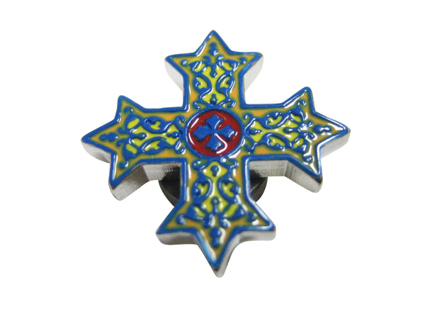Colorful Celtic Cross Magnet