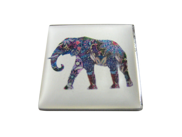 Colorful Elephant Magnet