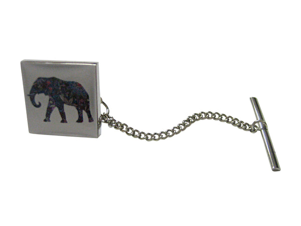 Colorful Elephant Tie Tack
