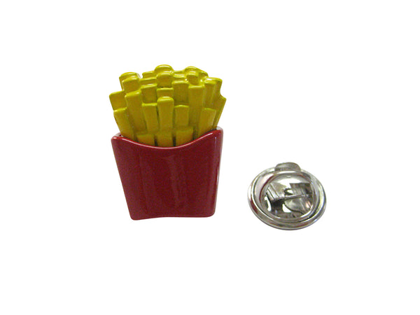 Colorful French Fry Lapel Pin