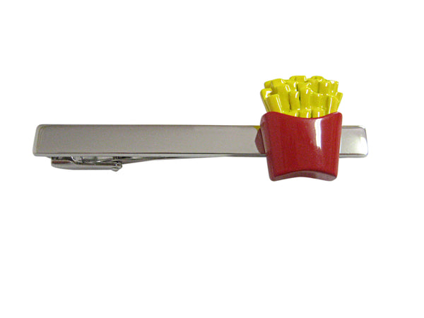 Colorful French Fry Square Tie Clip