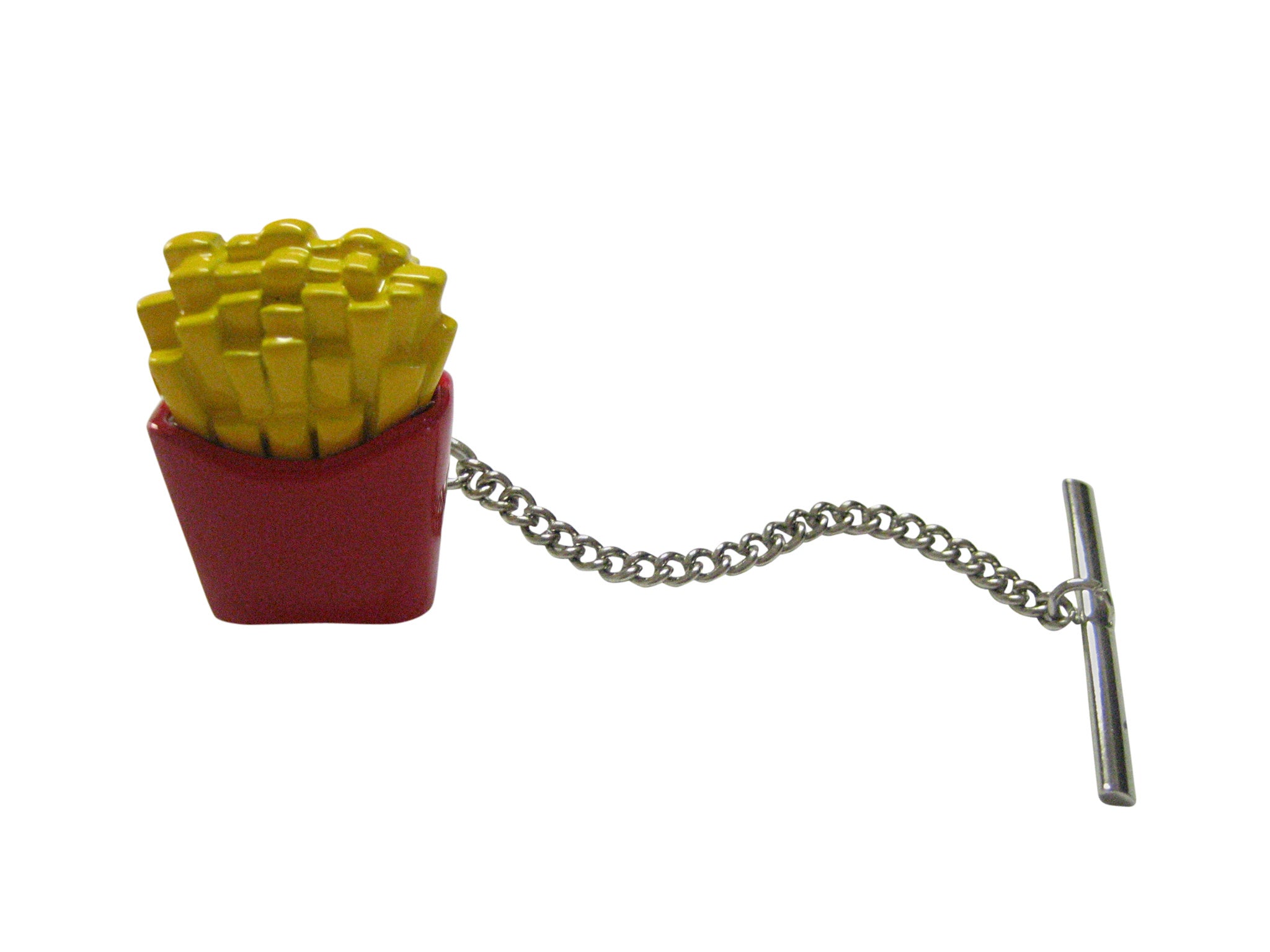 Colorful French Fry Tie Tack