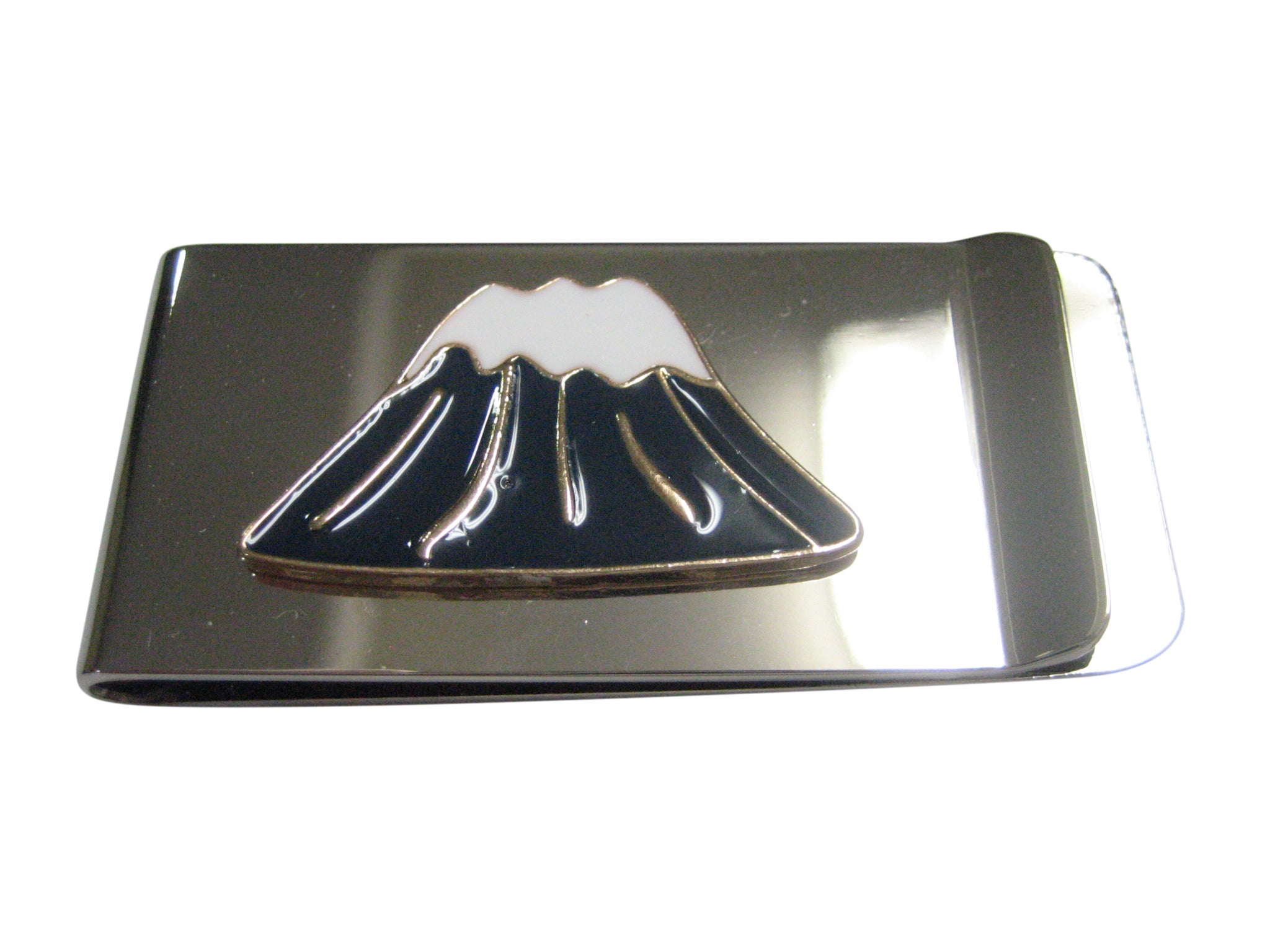 Colorful Mountain Top Money Clip