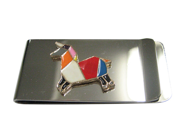 Colorful Origami Horse Money Clip