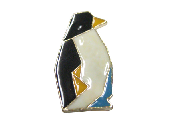 Colorful Origami Penguin Bird Magnet