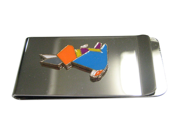 Colorful Origami Rabbit Bunny Money Clip