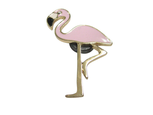 Colorful Pink Flamingo Bird Magnet